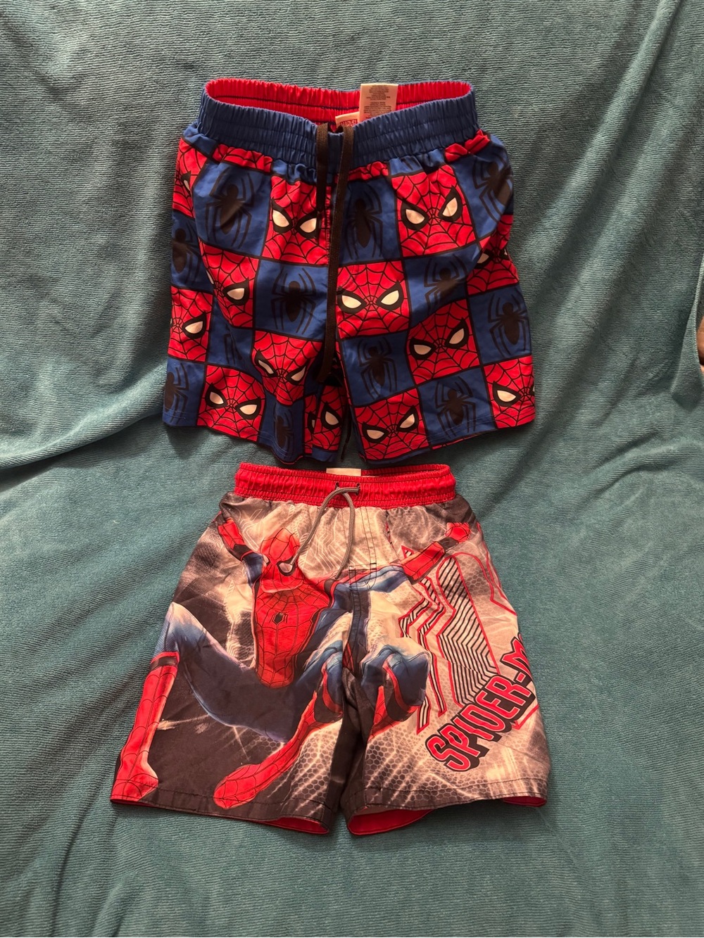 Marvel spider man shorts for boys